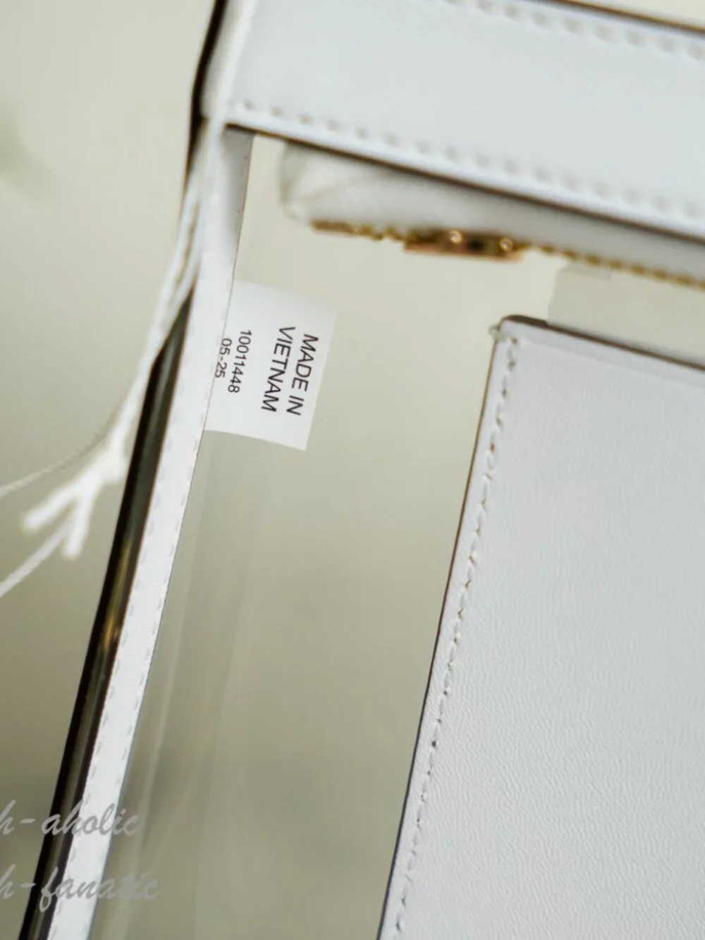 Tory Burch Blake Clear Swingpack Crossbody Clear/Optic White NWT - Picture 8 of 8